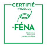 Certifiée FENA n°02517.20, Fédération Française de Naturopathie